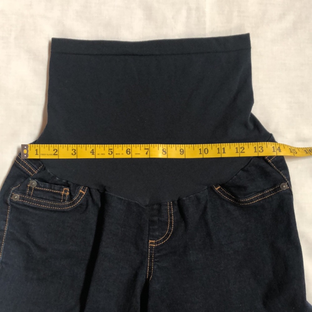 Indigo Blue Maternity Jeans - Picture 4 of 5